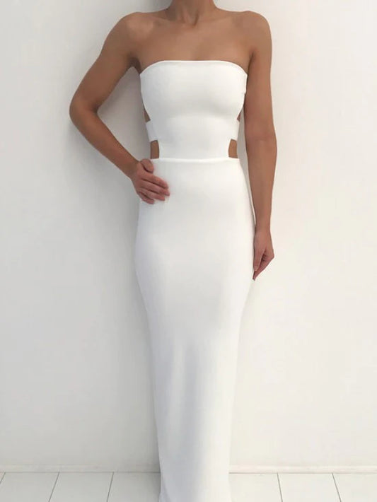 Natalie Rolt Margot Gown White
