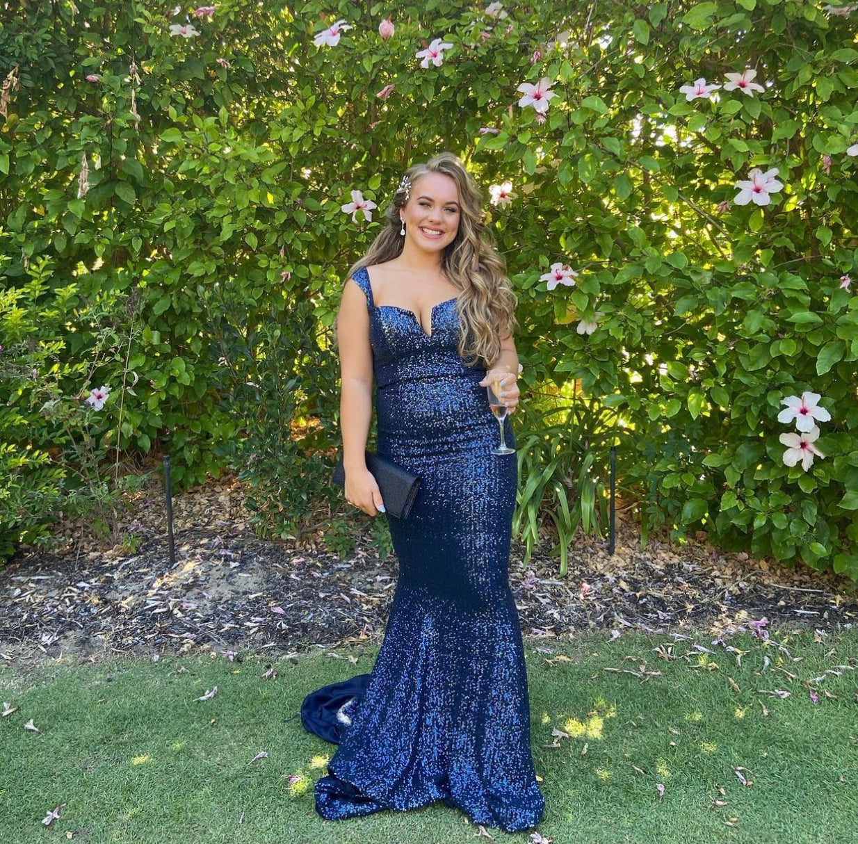 Portia & Scarlett Sapphire Gown