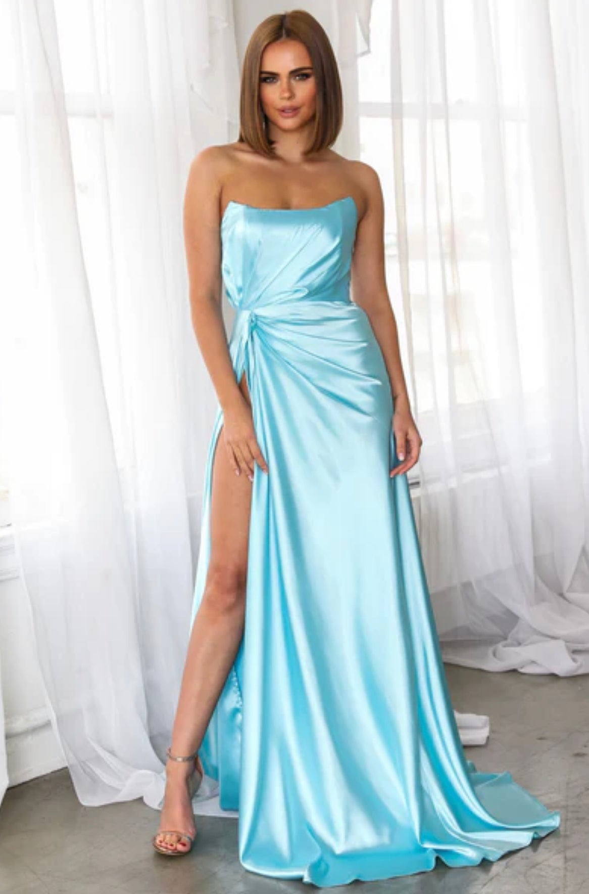 Abyss By Abby Paris Gown Baby Blue