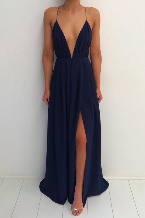 Natalie Rolt Blossom Gown Navy