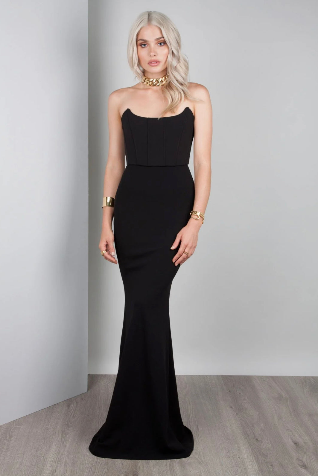 Zachary Elvira Gown 2 Black