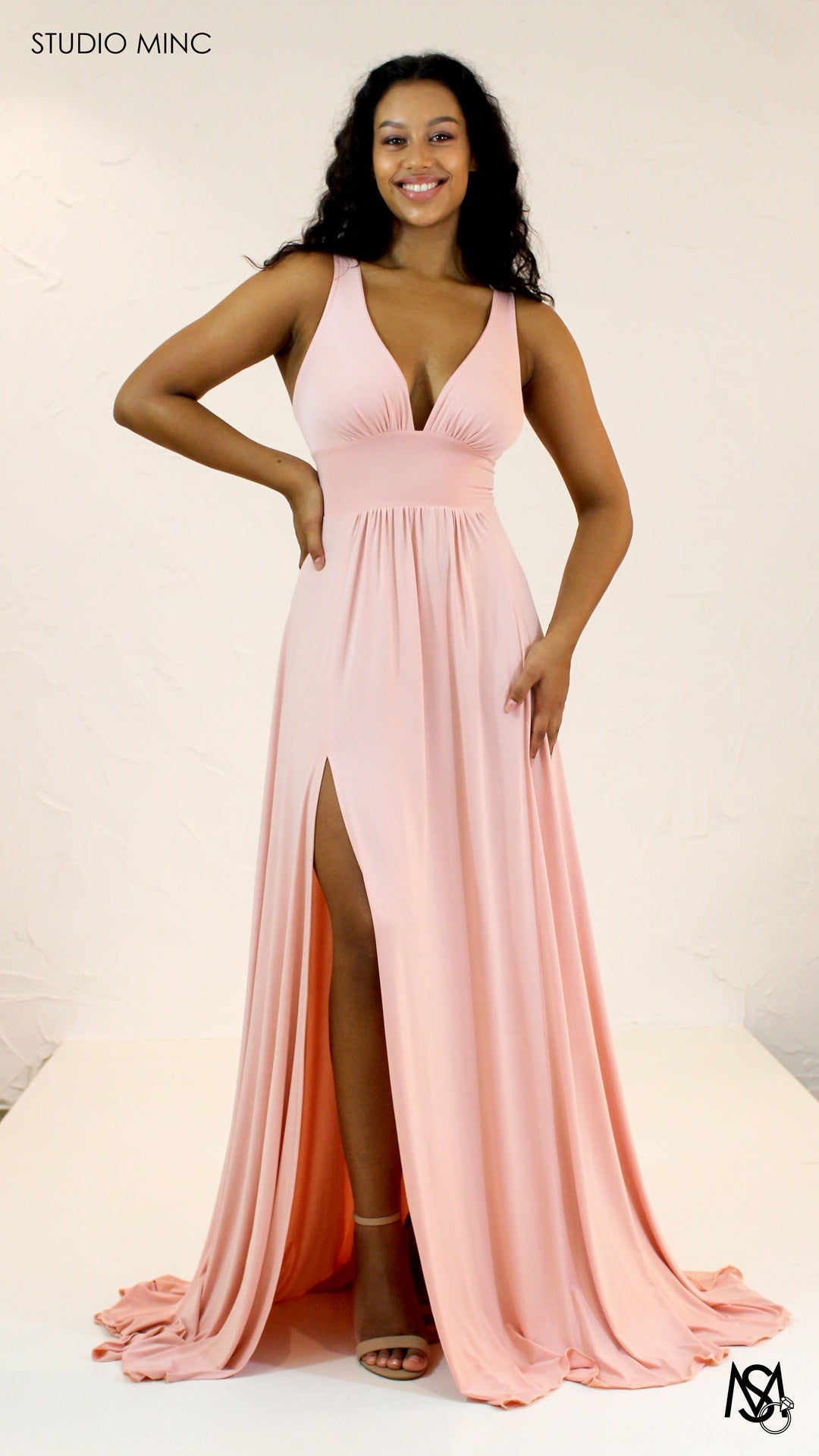 Studio Minc Eternity Gown Blush