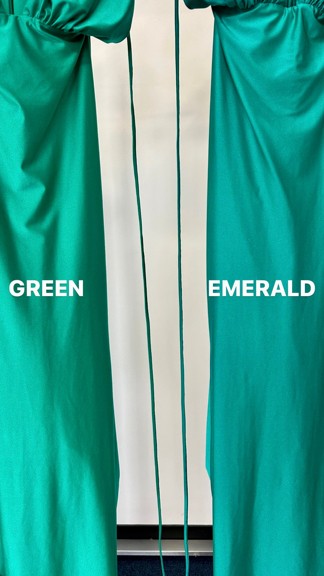 Custom Georgie Gown Train Emerald