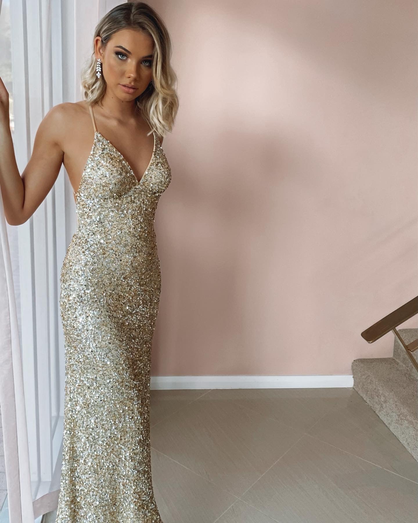 Scala Gold Gown